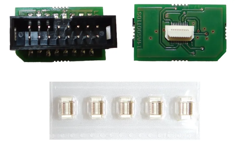 [14AS00T10S] Adaptateur à souder pour ECU Denso (Renesas SH705x)